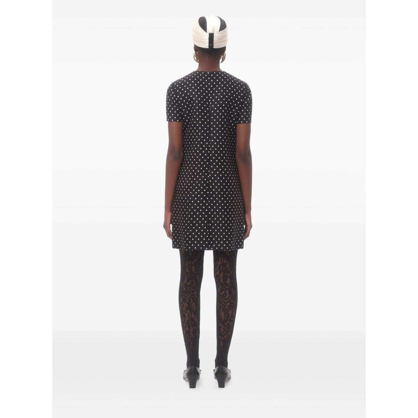 Valentino-Valentino mini dress with bow-LDin,Spring - Summer 2025,Women,Women > Clothing,Women > Clothing > Dresses,Yes Eu-BVADL698SAFQ-P25