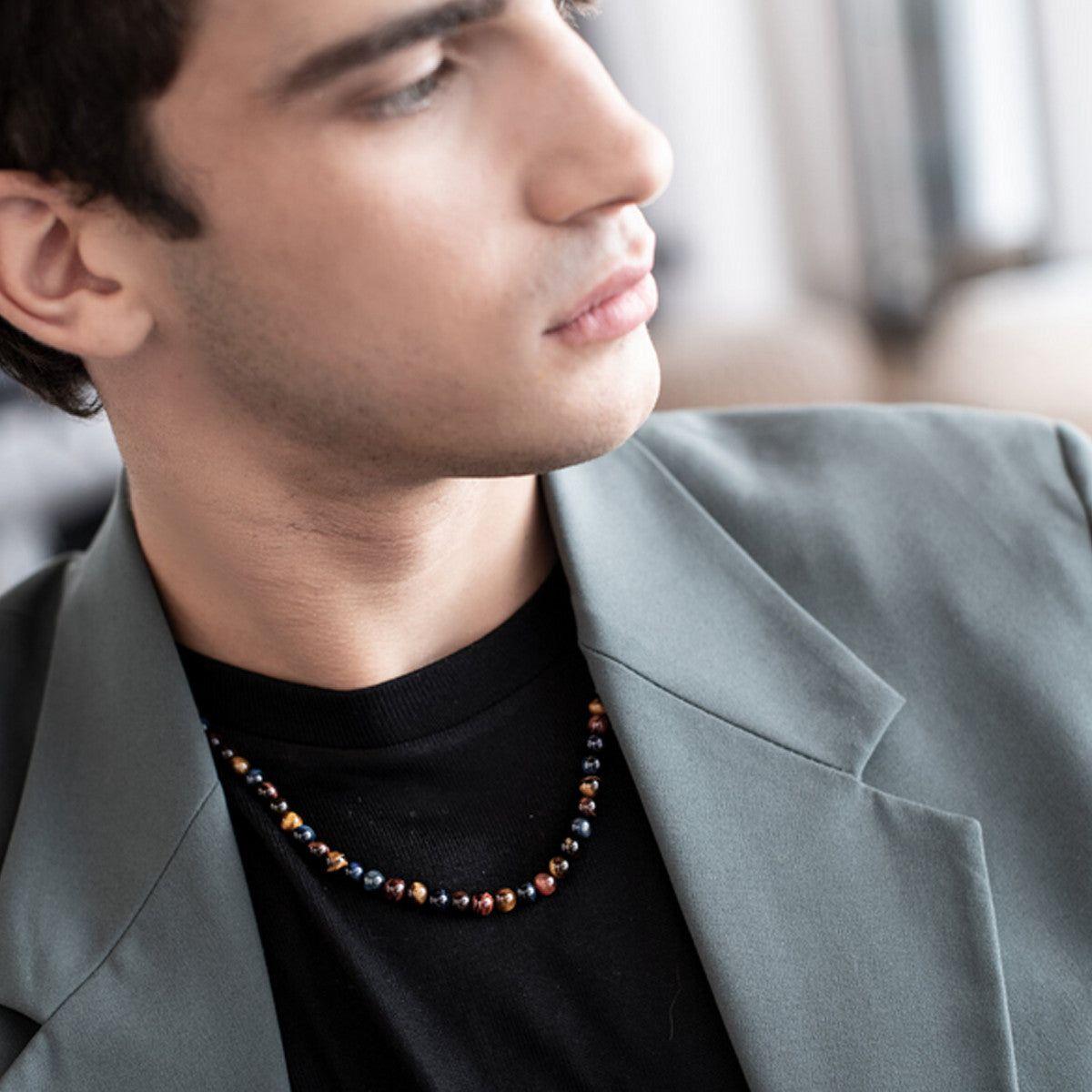 ALBERT M. JEWELS JEWELRY Mod. WSOX00476.AZZ Necklace ALBERT M. JEWELS Dim Gray