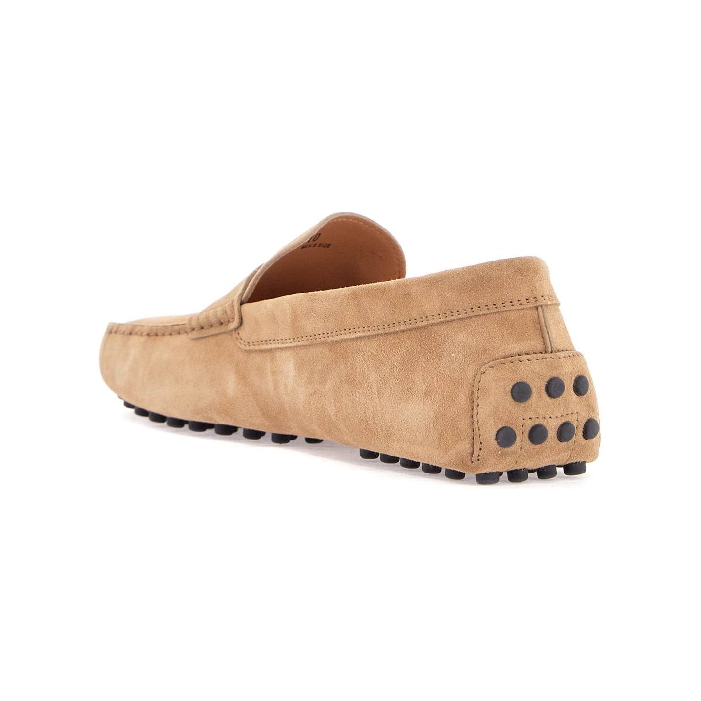 Tod'S bisquit leather moccasin with rubber sole Moccasins Tod'S Tan