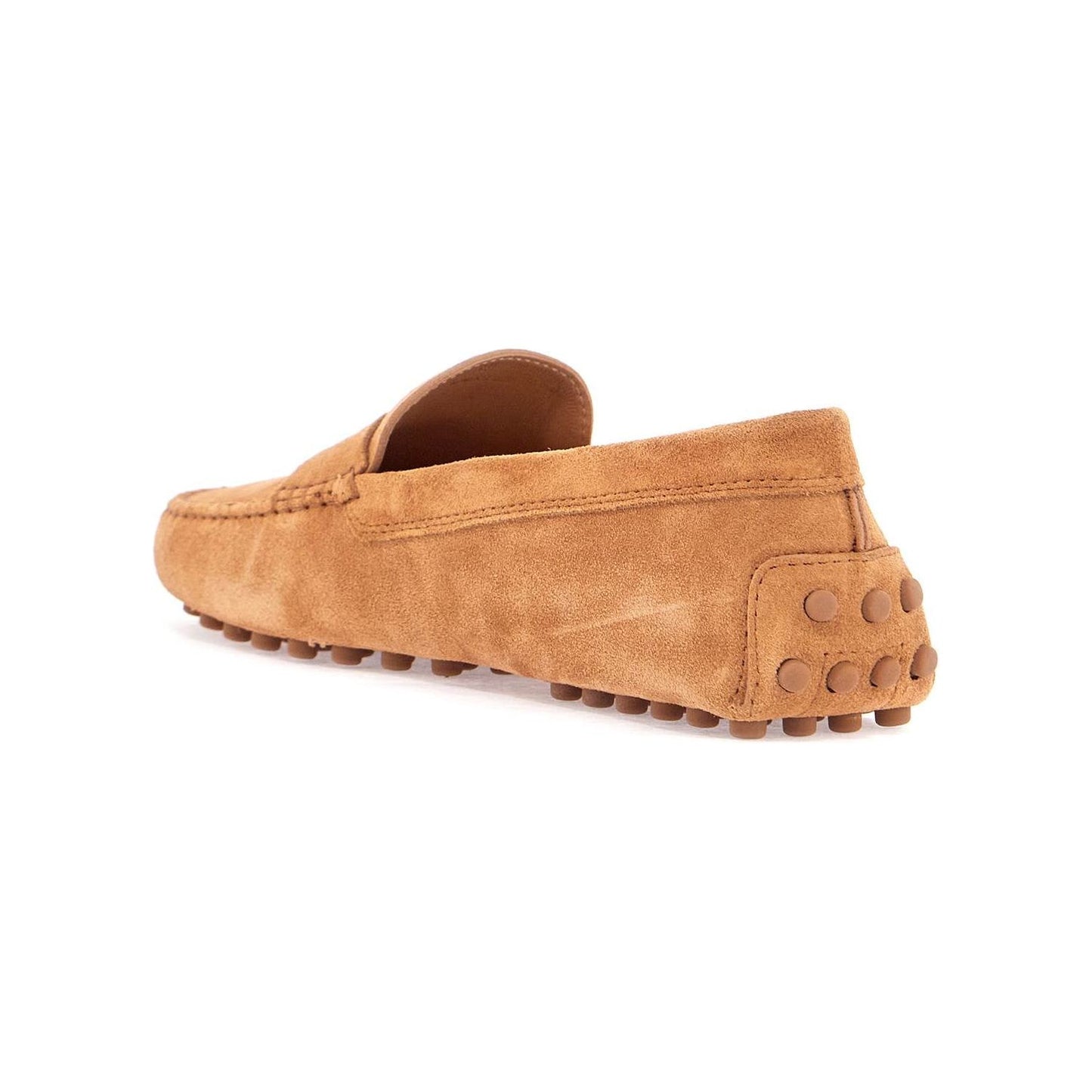 Tod'S men's suede leather loafers in cognac Loafers Tod'S Dark Salmon