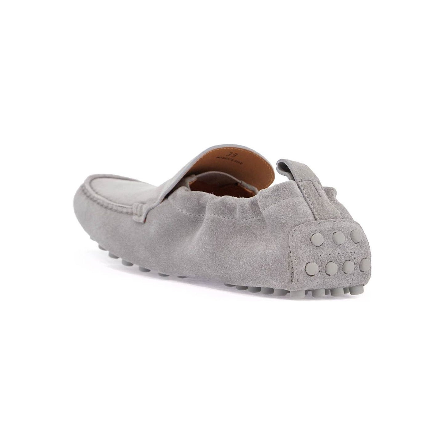 Tod'S light gray calfskin women's loafers Loafers Tod'S Dark Gray