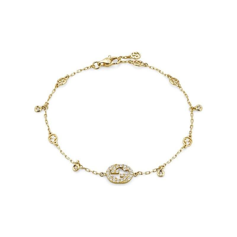 BRACCIALI GUCCI MOD. YBA729403002 DESIGNER FASHION JEWELLERY GUCCI JEWELS Beige