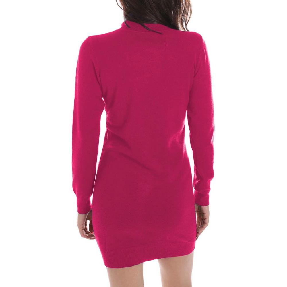Yes Zee Yes Zee Fuchsia Viscose Dress YE-13722-XS 1728,67346170016,Dresses - Women - Clothing,Fuchsia,New with tags,S,Women,XS,Yes Zee