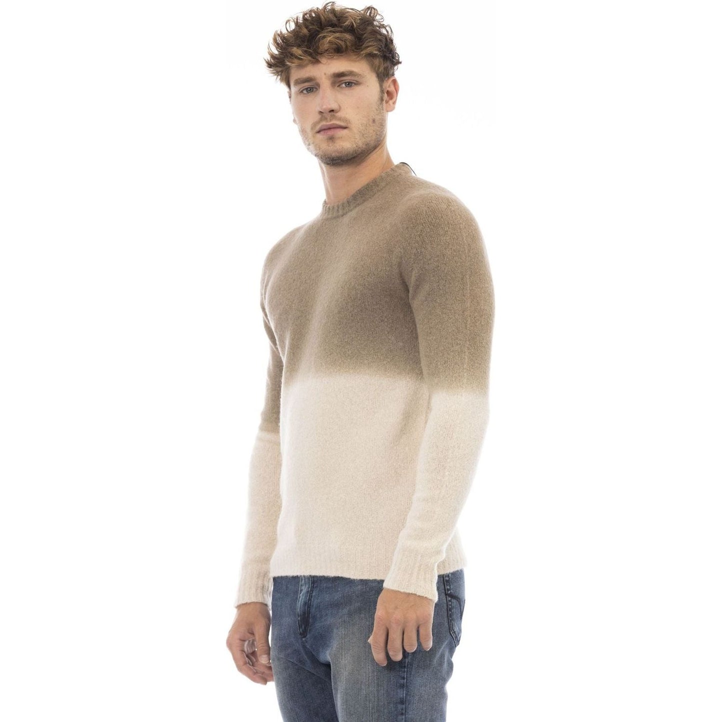 Alpha Studio Sweaters Sweaters Alpha Studio Rosy Brown