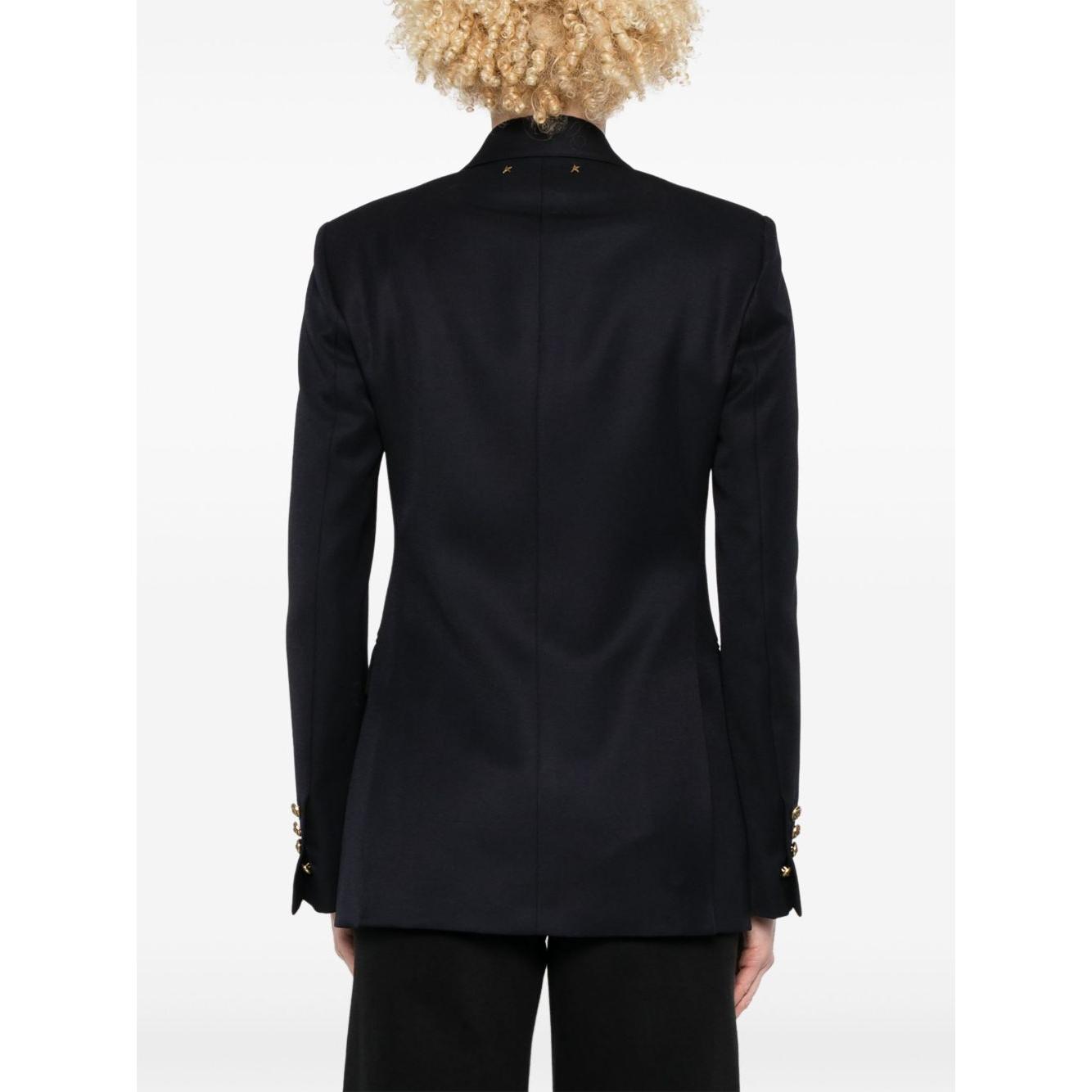 Golden Goose wool blend double-breasted blazer