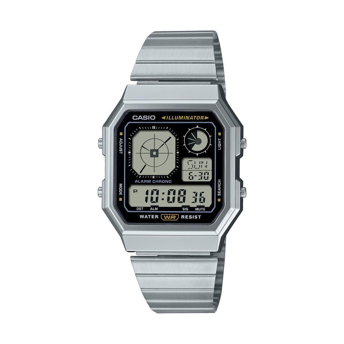 CASIO VINTAGE Mod. RETRO FUTURE EDGY COLLECTION - BLACK WATCHES CASIO COLLECTION & VINTAGE Dark Gray