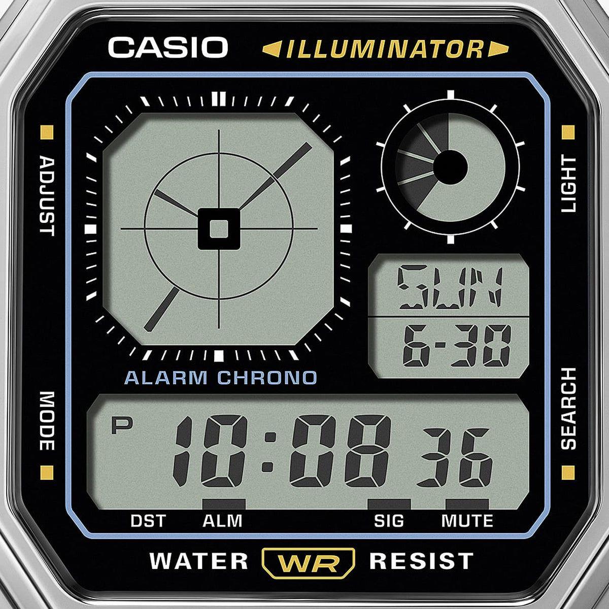 CASIO VINTAGE Mod. RETRO FUTURE EDGY COLLECTION - BLACK WATCHES CASIO COLLECTION & VINTAGE Black