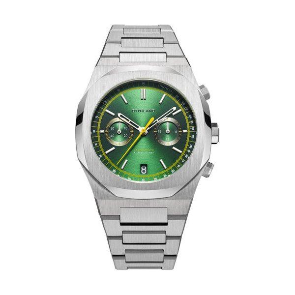 D1 MILANO Mod. CRONOGRAFO NOBLE GREEN - RE-STYLE EDITION WATCHES D1 MILANO Gray