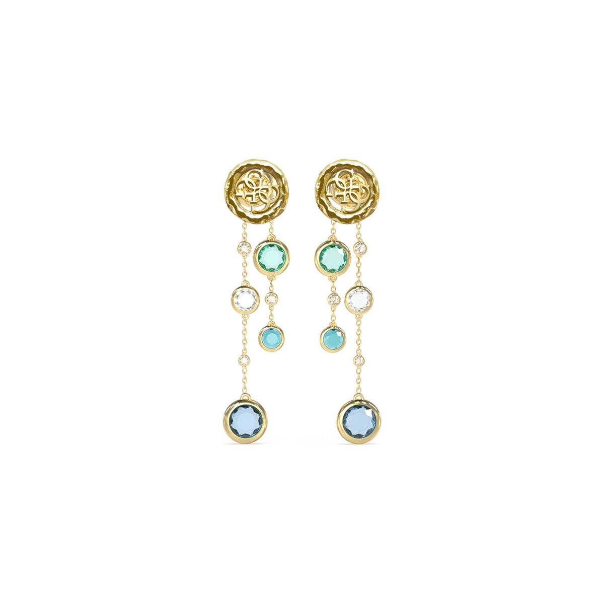 GUESS JEWELS JEWELRY Mod. JUBE05091JWYGAQT-U DESIGNER FASHION JEWELLERY GUESS JEWELS Light Gray
