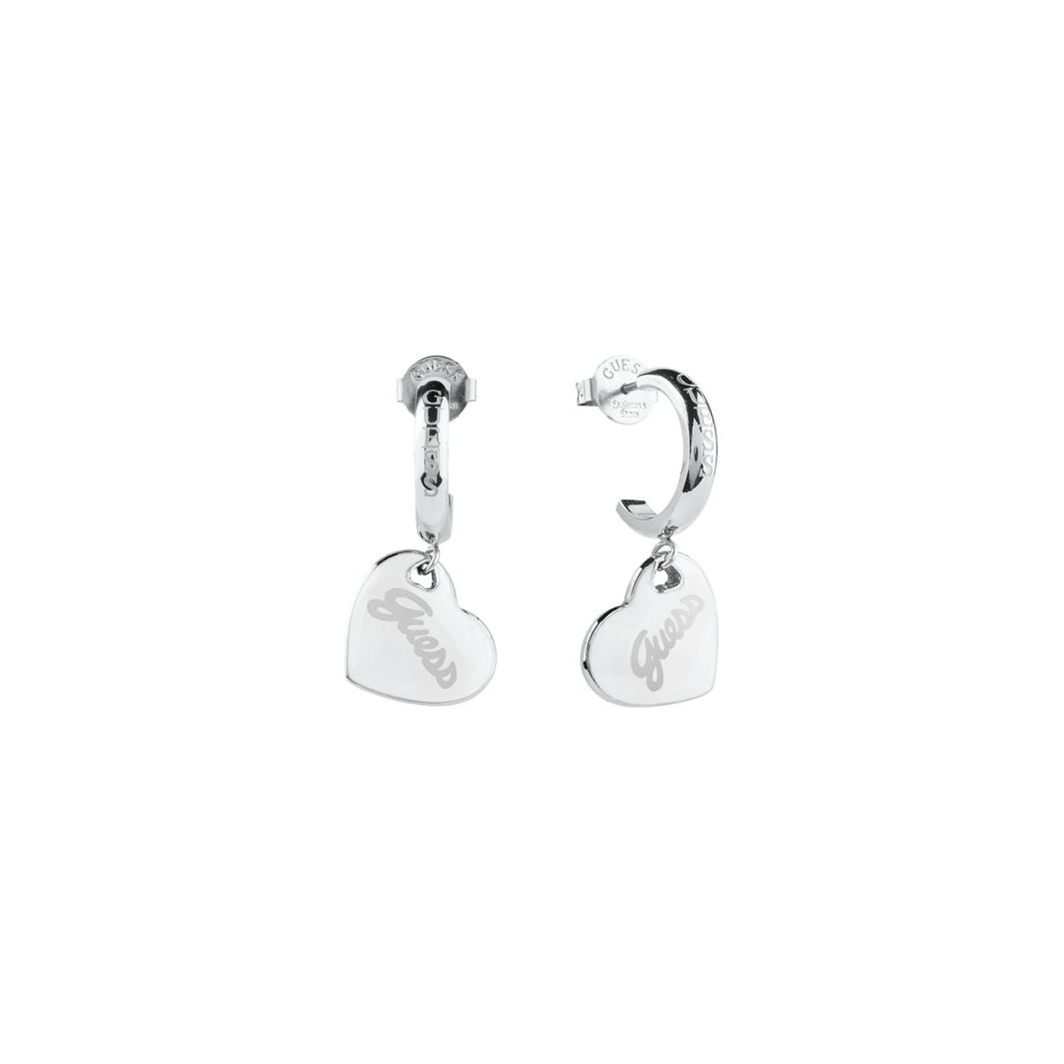 GUESS JEWELS JEWELRY Mod. JUBE05151JWRHWHT-U DESIGNER FASHION JEWELLERY GUESS JEWELS Light Gray
