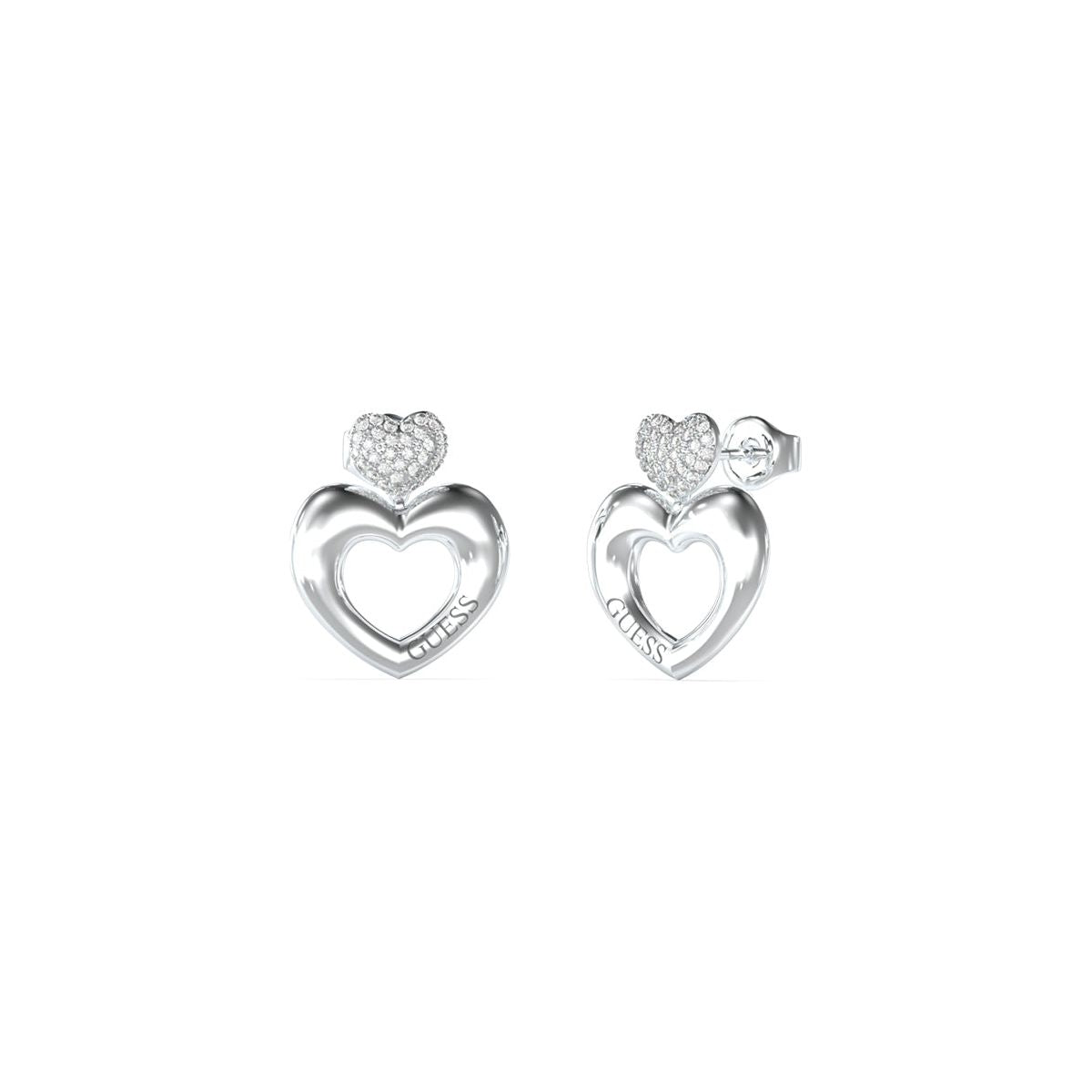GUESS JEWELS JEWELRY Mod. JUBE05209JWRHT-U DESIGNER FASHION JEWELLERY GUESS JEWELS Light Gray