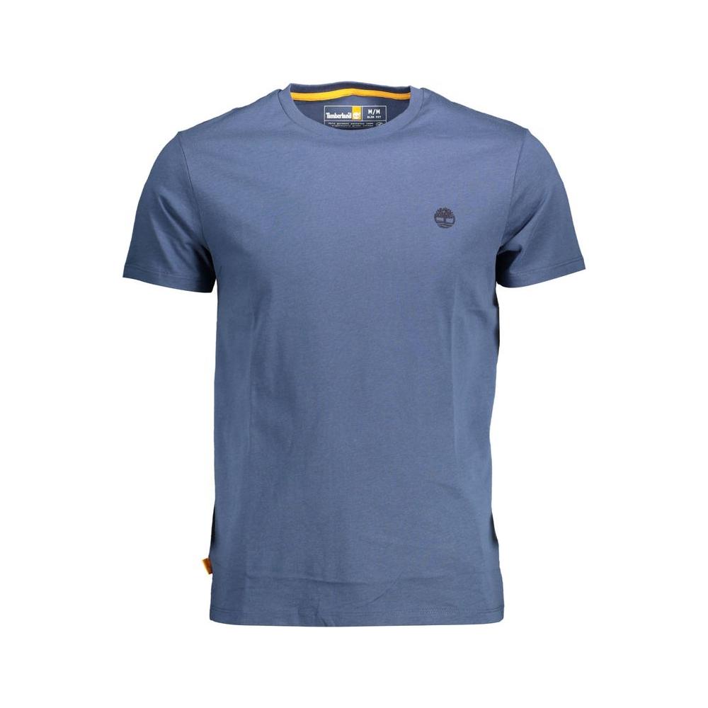 Timberland Blue Organic Cotton Men T-Shirt
