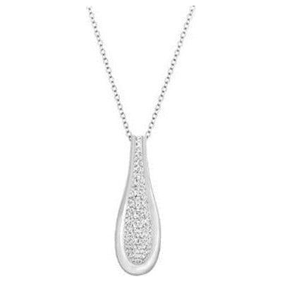 SWAROVSKI Mod. 5124325 Necklace SWAROVSKI JEWELS Light Gray