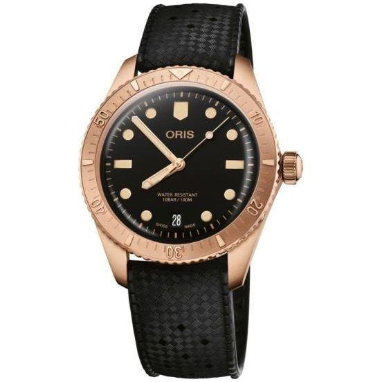 ORIS MOD. DIVERS SIXTY-FIVE COTTON CANDY SEPIA WATCHES ORIS Dark Slate Gray