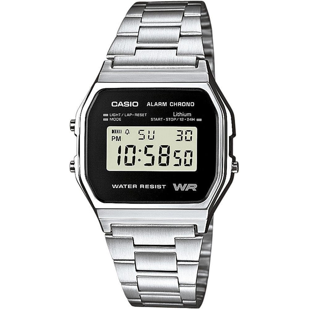 CASIO EU WATCHES Mod. A158WEA-1EF WATCHES CASIO EU Black