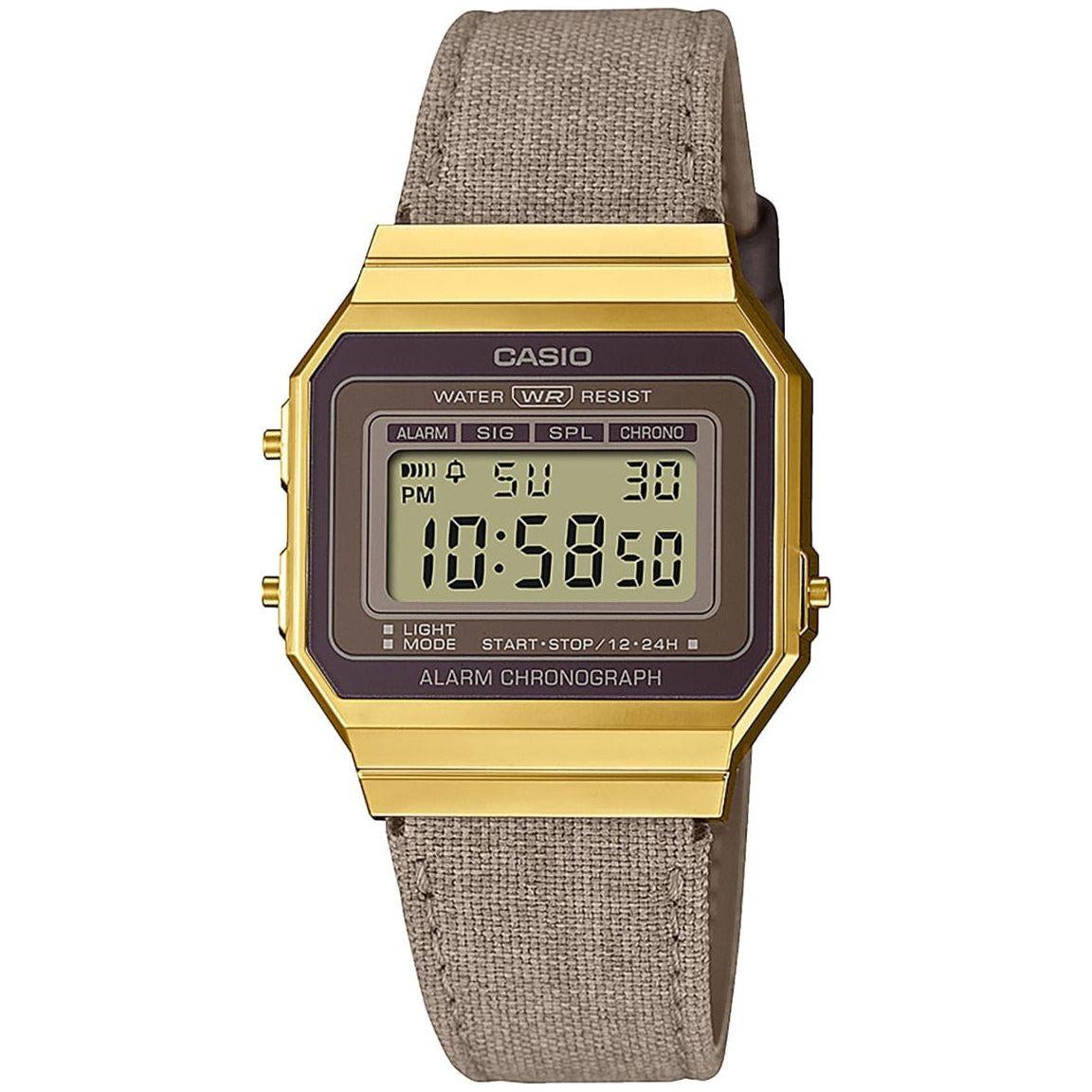 CASIO VINTAGE SLIM DESIGN WATCHES CASIO Rosy Brown