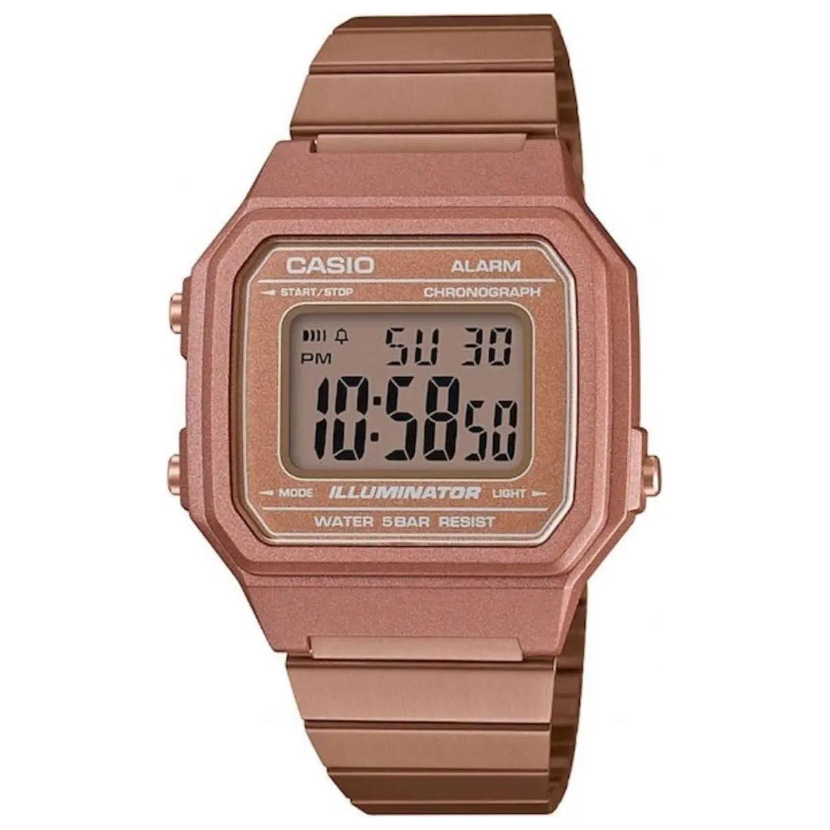 CASIO VINTAGE UNISEX COPPER WATCHES CASIO Rosy Brown