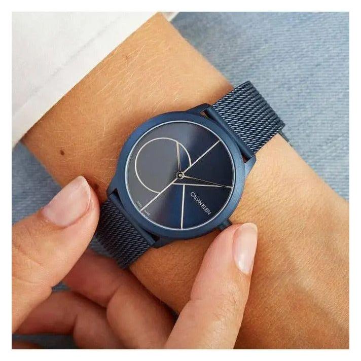 CALVIN KLEIN Mod. MINIMAL WATCHES CK Swiss Made Rosy Brown