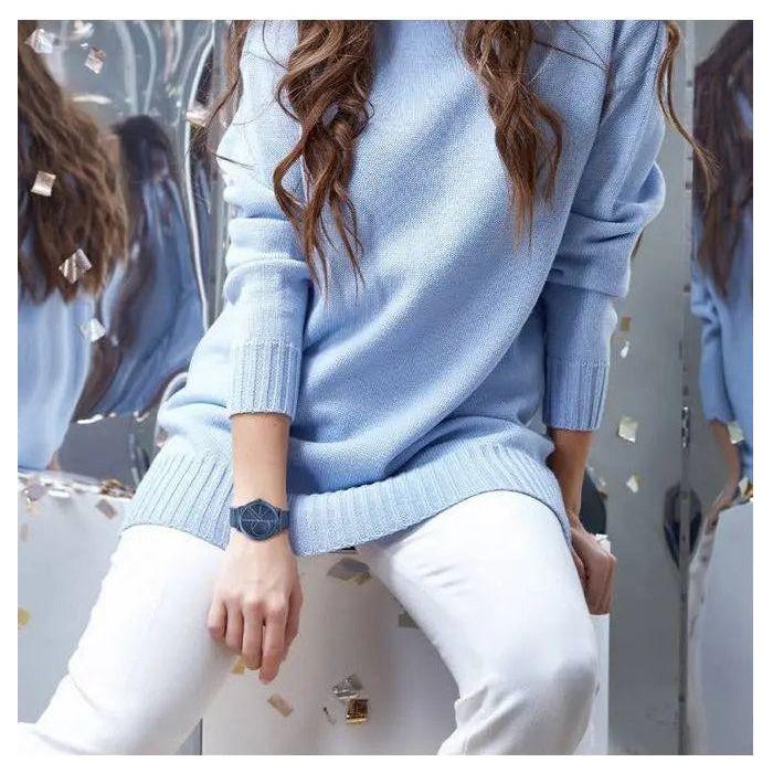 CALVIN KLEIN Mod. MINIMAL WATCHES CK Swiss Made Light Slate Gray