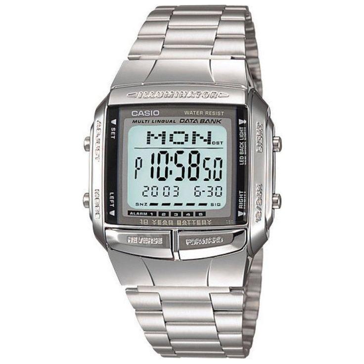 CASIO Mod. DATABANK WATCHES CASIO Gray