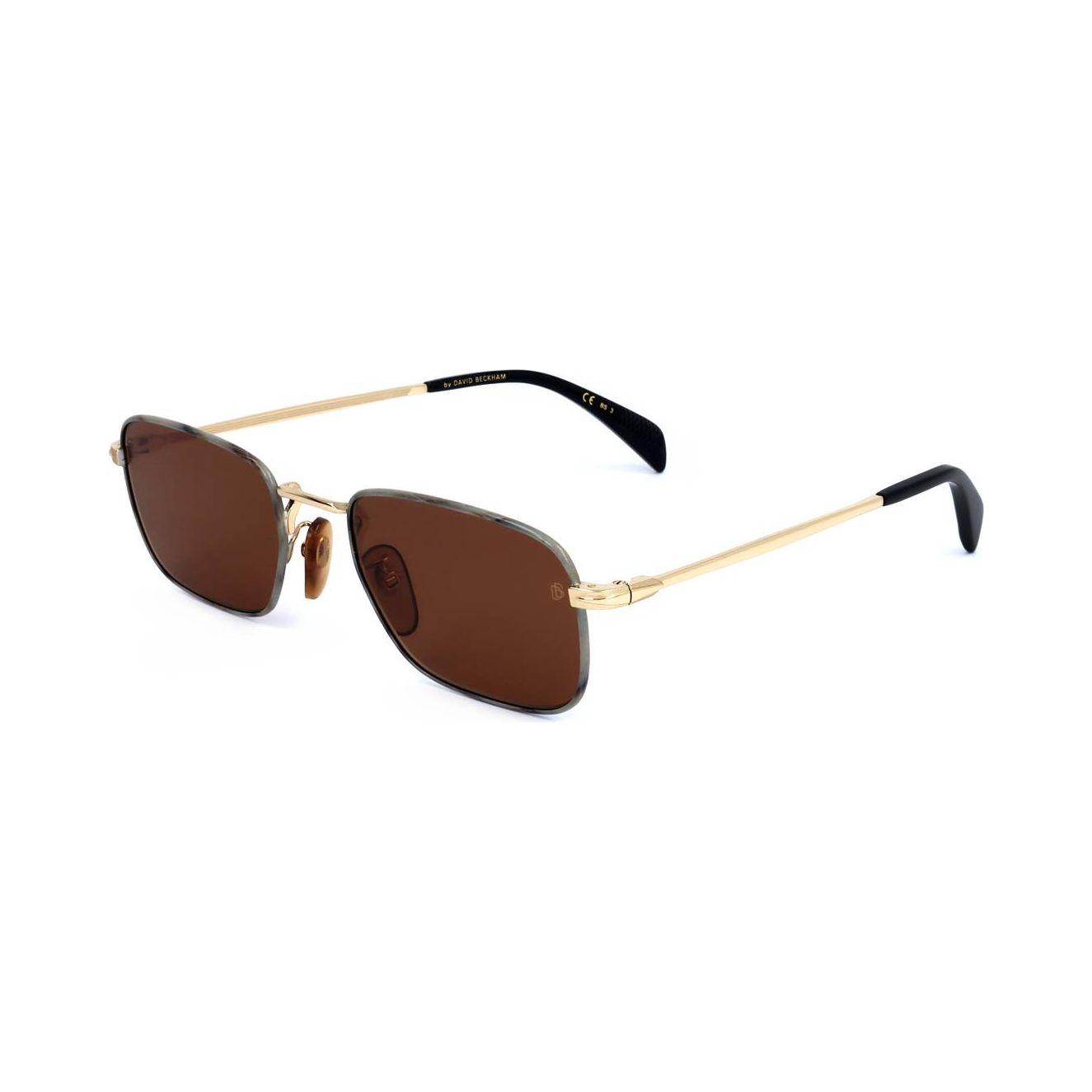 DAVID BECKHAM MOD. DB 1035_S GOLD HORN SUNGLASSES & EYEWEAR DAVID BECKHAM SUNGLASSES Dark Olive Green