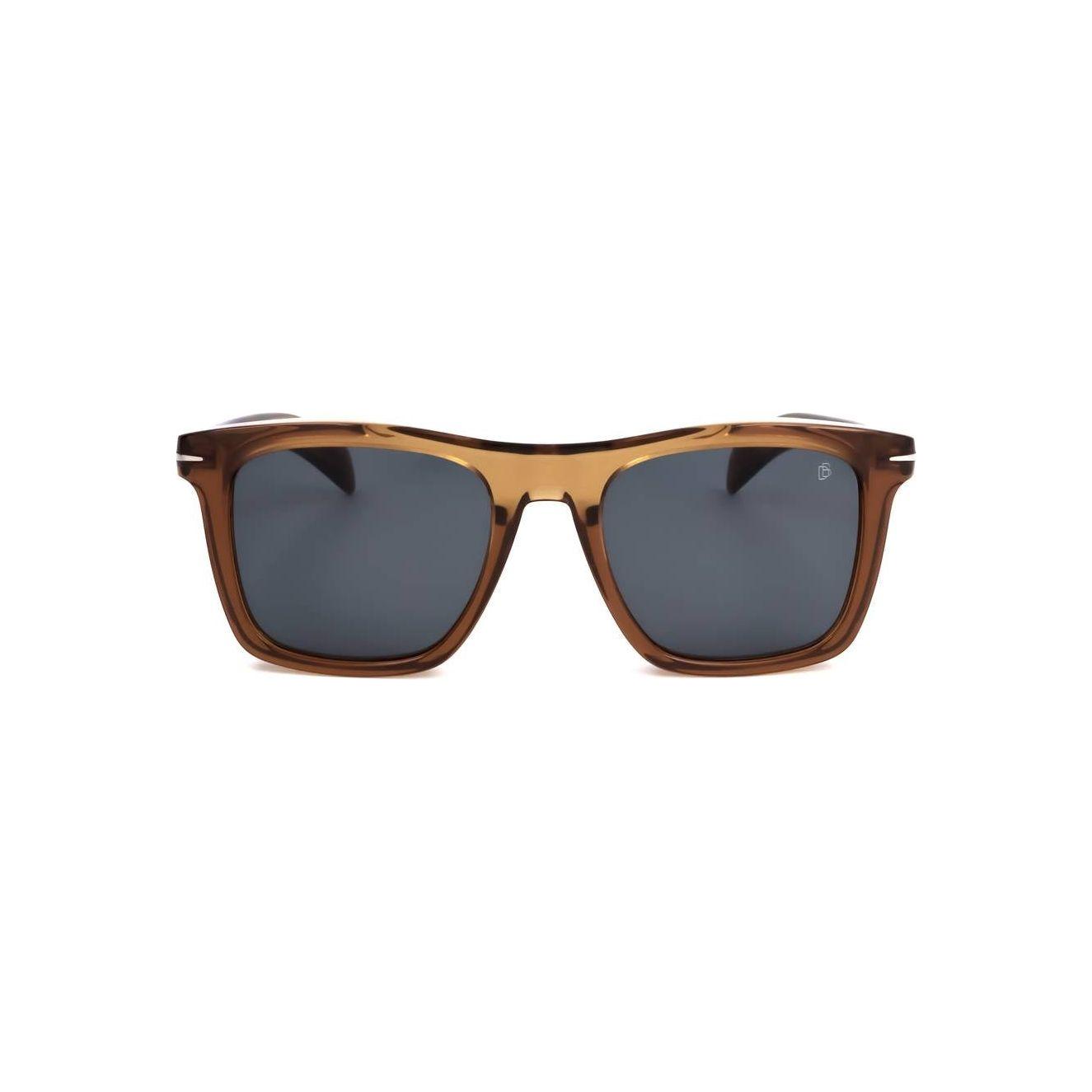 DAVID BECKHAM MOD. DB 7000_S OCHRE SUNGLASSES & EYEWEAR DAVID BECKHAM SUNGLASSES Dim Gray
