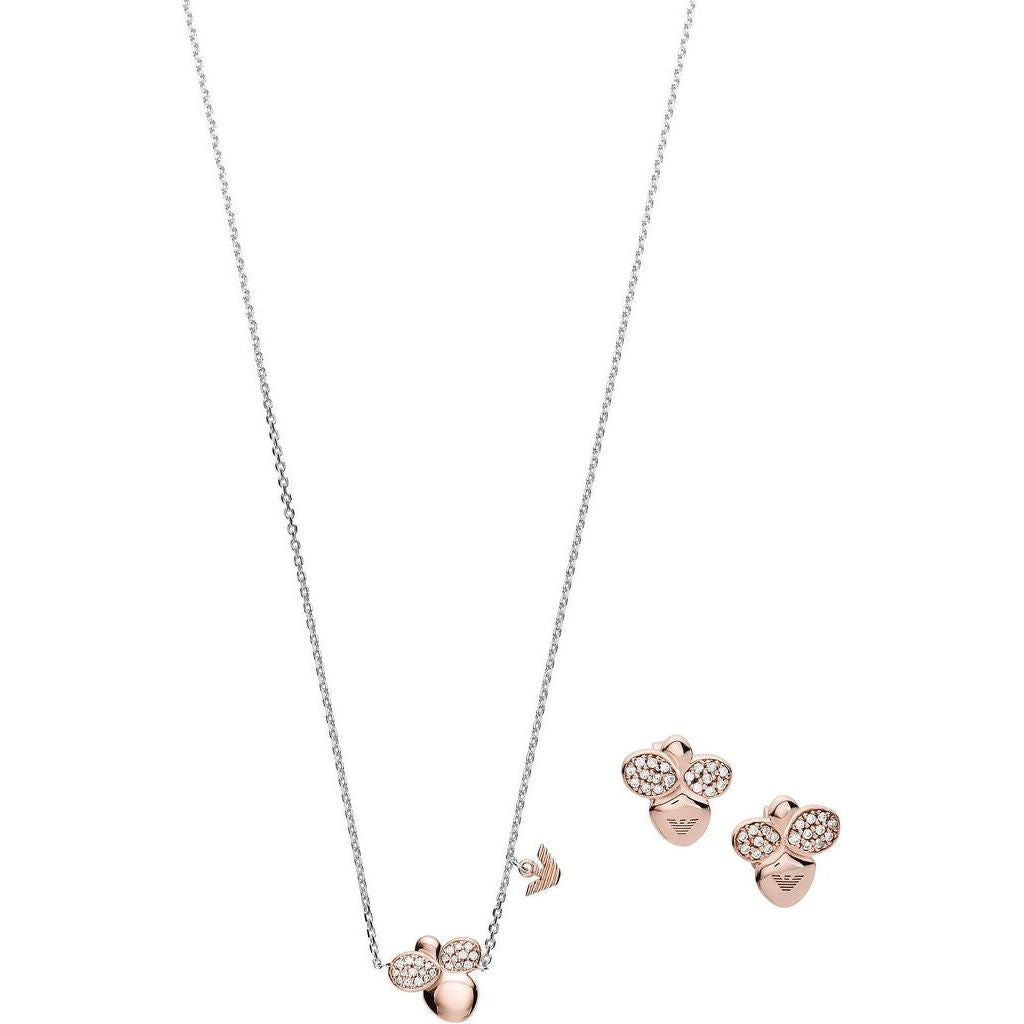 EMPORIO ARMANI JEWELS Mod. SENTIMENTAL Special Pack + Earrings Necklace EMPORIO ARMANI JEWELS Light Gray