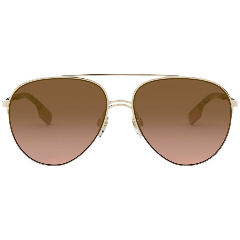 BURBERRY MOD. FERRY BE 3113 SUNGLASSES & EYEWEAR BURBERRY SUNGLASSES Dim Gray