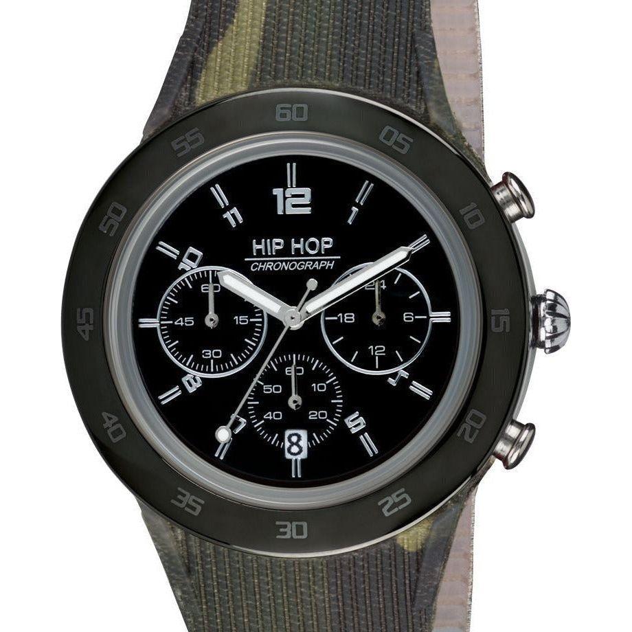 HIP HOP Mod. METAL WATCHES HIP HOP NEW COLLECTION Black