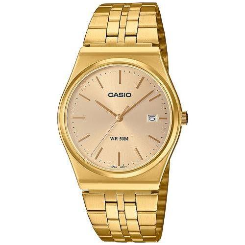 CASIO COLLECTION Mod. DATE GOLD WATCHES CASIO Tan