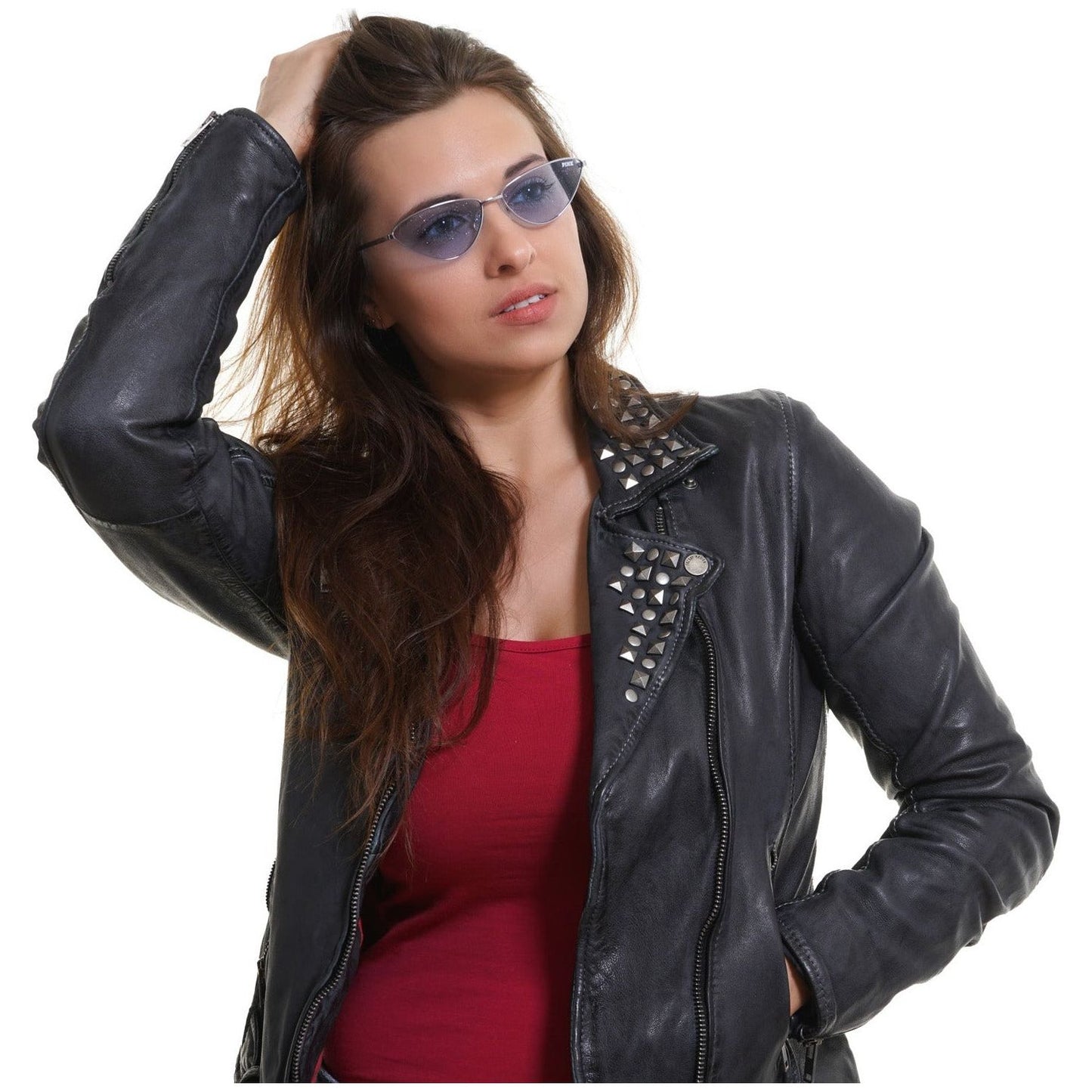 VICTORIA'S SECRET MOD. PK0007 5916X SUNGLASSES & EYEWEAR VICTORIA'S SECRET SUNGLASSES Dark Slate Gray