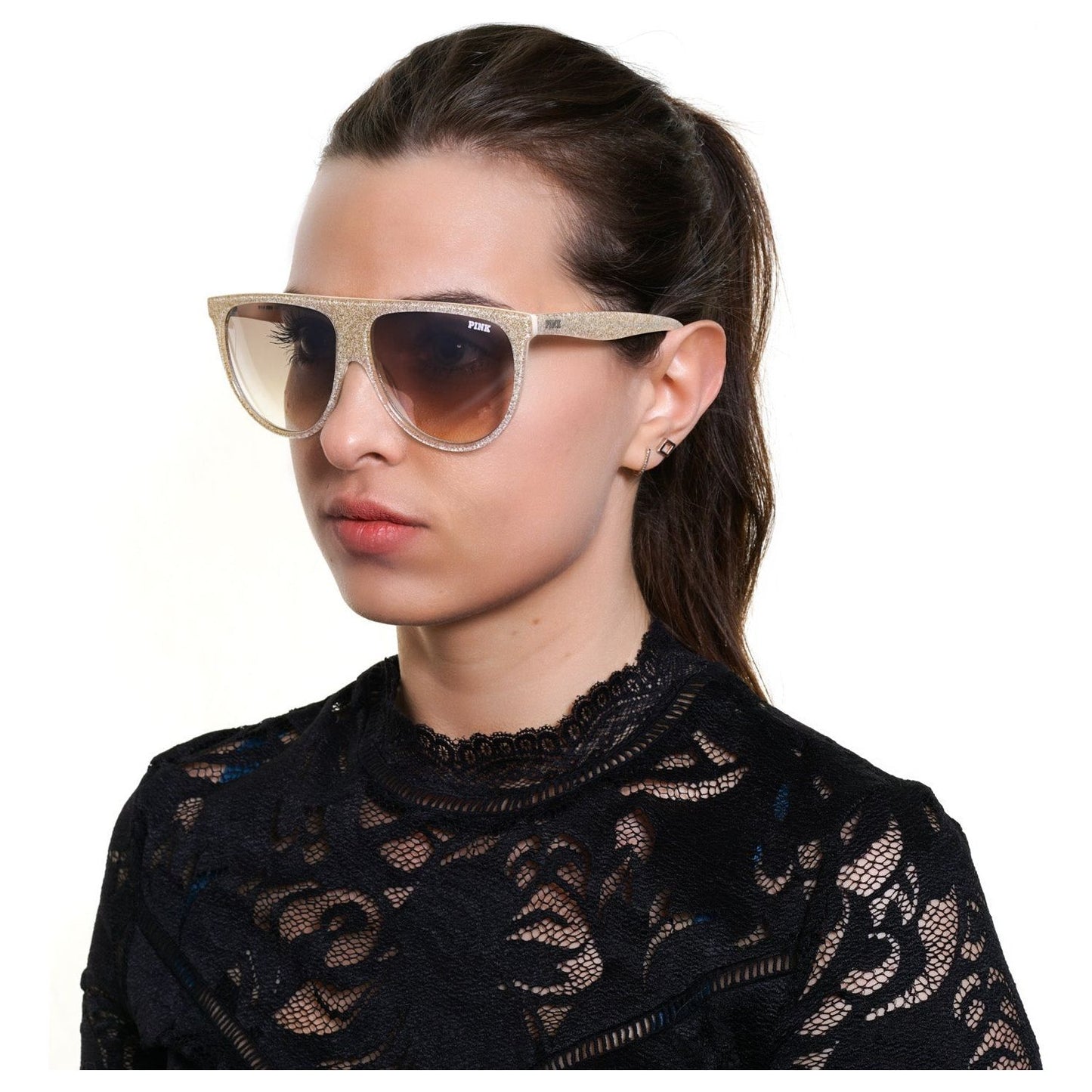 VICTORIAS SECRET SUNGLASSES SUNGLASSES & EYEWEAR VICTORIA'S SECRET SUNGLASSES Black