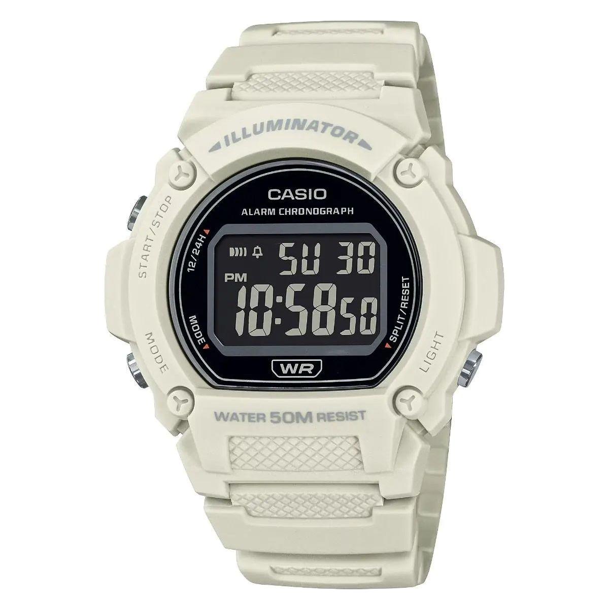 CASIO ILLUMINATOR WATCHES CASIO Light Gray