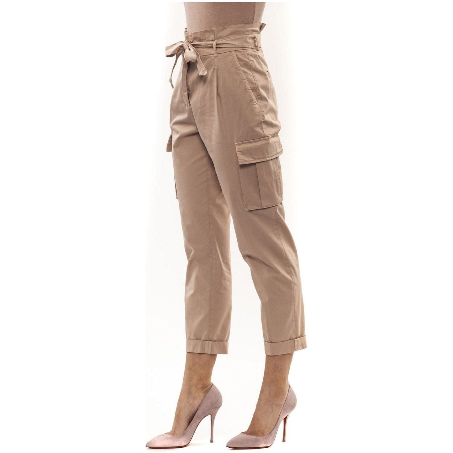 Rosa Pink Jeans & Pant Peserico Rosy Brown