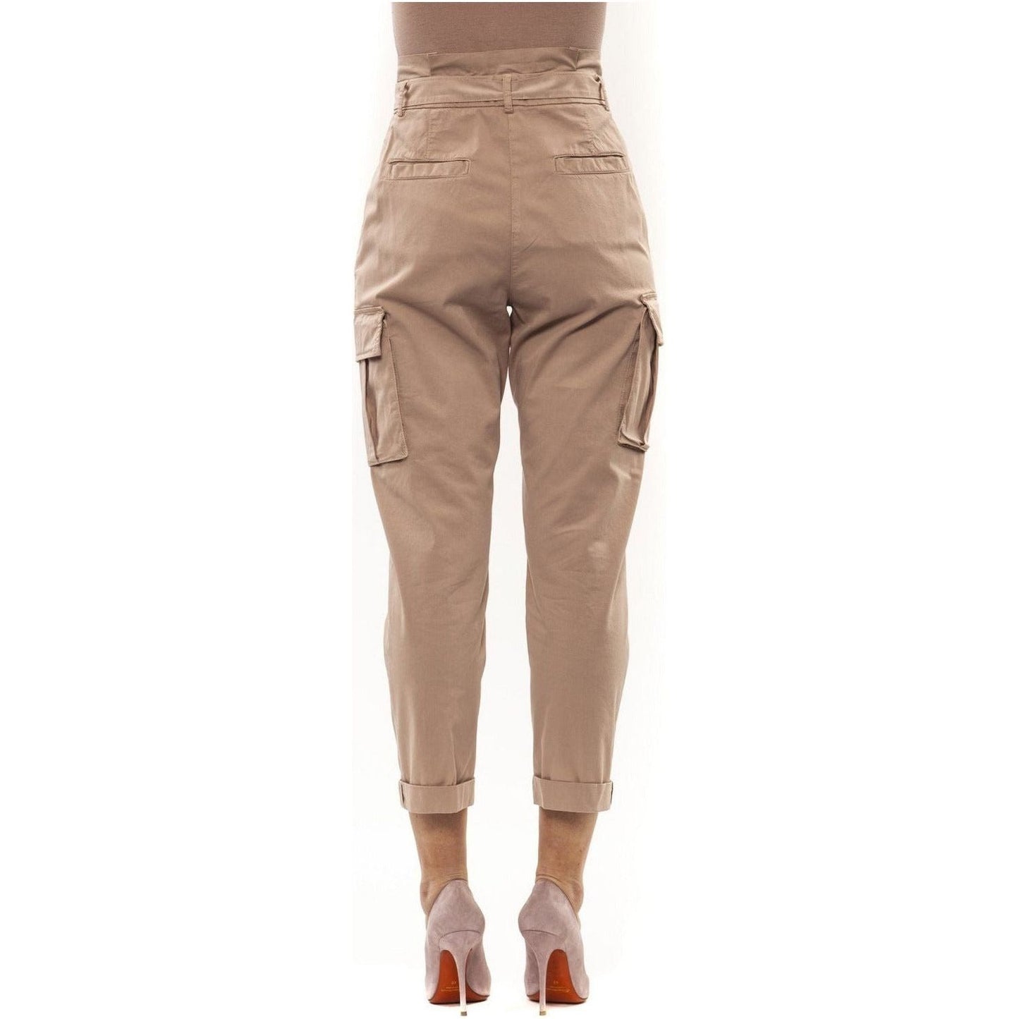 Rosa Pink Jeans & Pant Peserico Rosy Brown