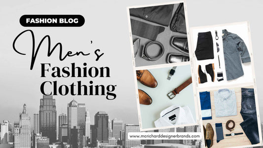 The Things You Must Know About Men's Fashion Clothing McRichard Designer Brands