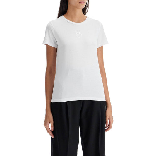 Pinko 'embroidered buss Topwear Pinko Light Gray