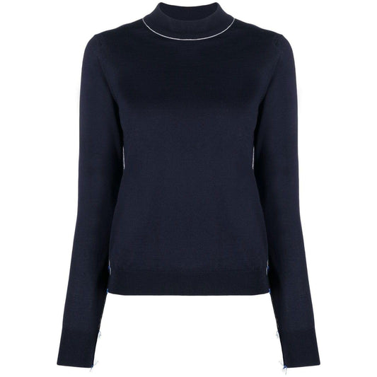 Maison Margiela Sweaters Blue