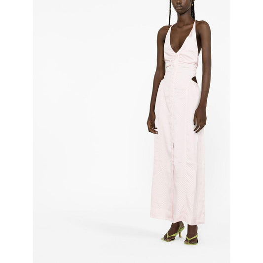 GANNI Dresses Lilac Dresses Ganni White Smoke