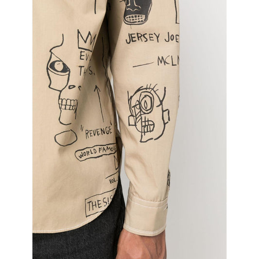 Junya Watanabe Shirts Beige Shirts Junya Watanabe Gray