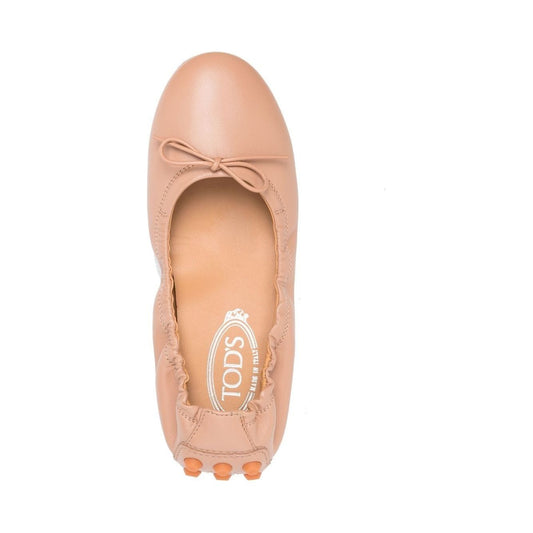 Tod's Flat shoes Powder Flat Shoes Tod'S Tan
