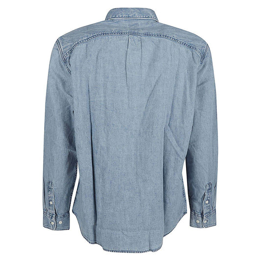 Lee Shirts Clear Blue