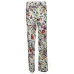 5progress Trousers White 9020FLORAWHITE