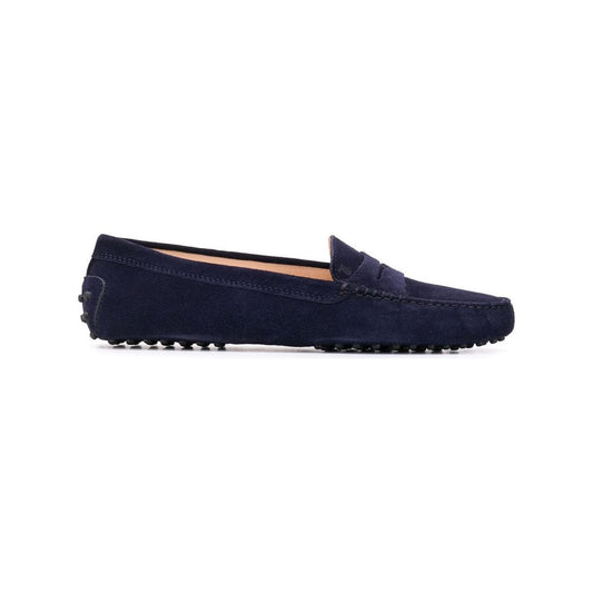 Tod's Flat shoes Blue Moccasins Tod'S Dark Slate Gray