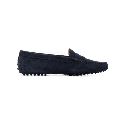 Tod's Flat shoes Blue Moccasins Tod'S Dark Slate Gray
