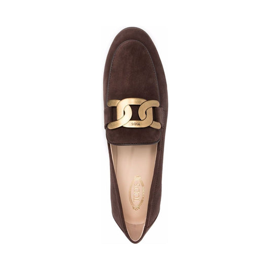 Tod's Flat shoes Brown Moccasins Tod'S Wheat
