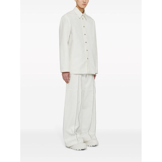 JIL SANDER FASHION Shirts White Shirts Jil Sander Fashion White Smoke