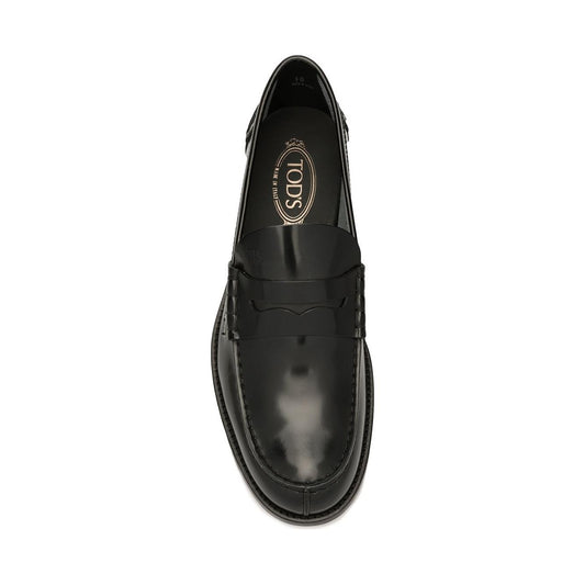 Tod's Flat shoes Black Moccasins Tod'S Dark Slate Gray