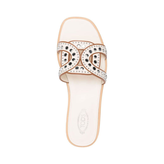 Tod's Sandals White Sandals Tod'S Antique White