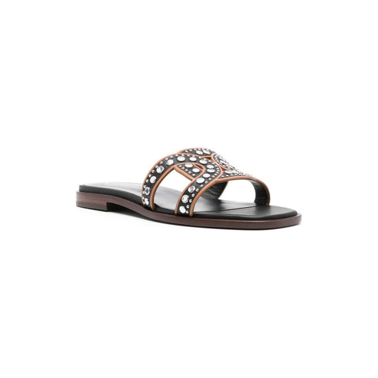 Tod's Sandals Black Sandals Tod'S Dark Slate Gray